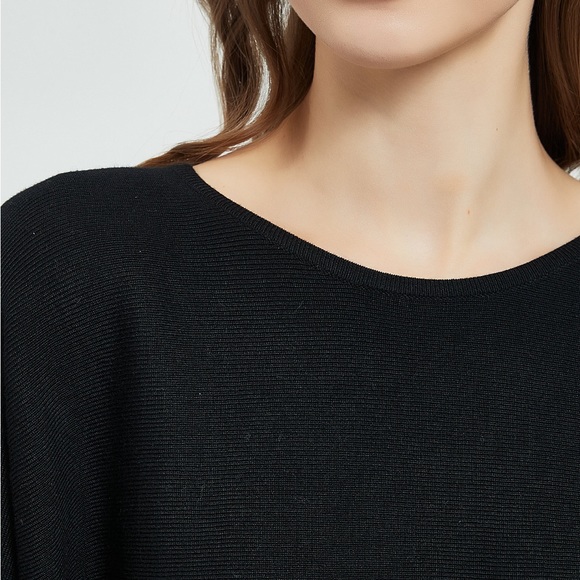 Mia Mod Dolman Knit Top L new - Picture 2 of 5